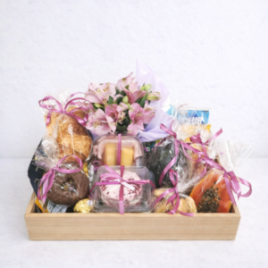 Bandeja de café da manhã especial