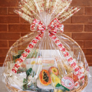 Cesta de café da manhã colonial super luxo