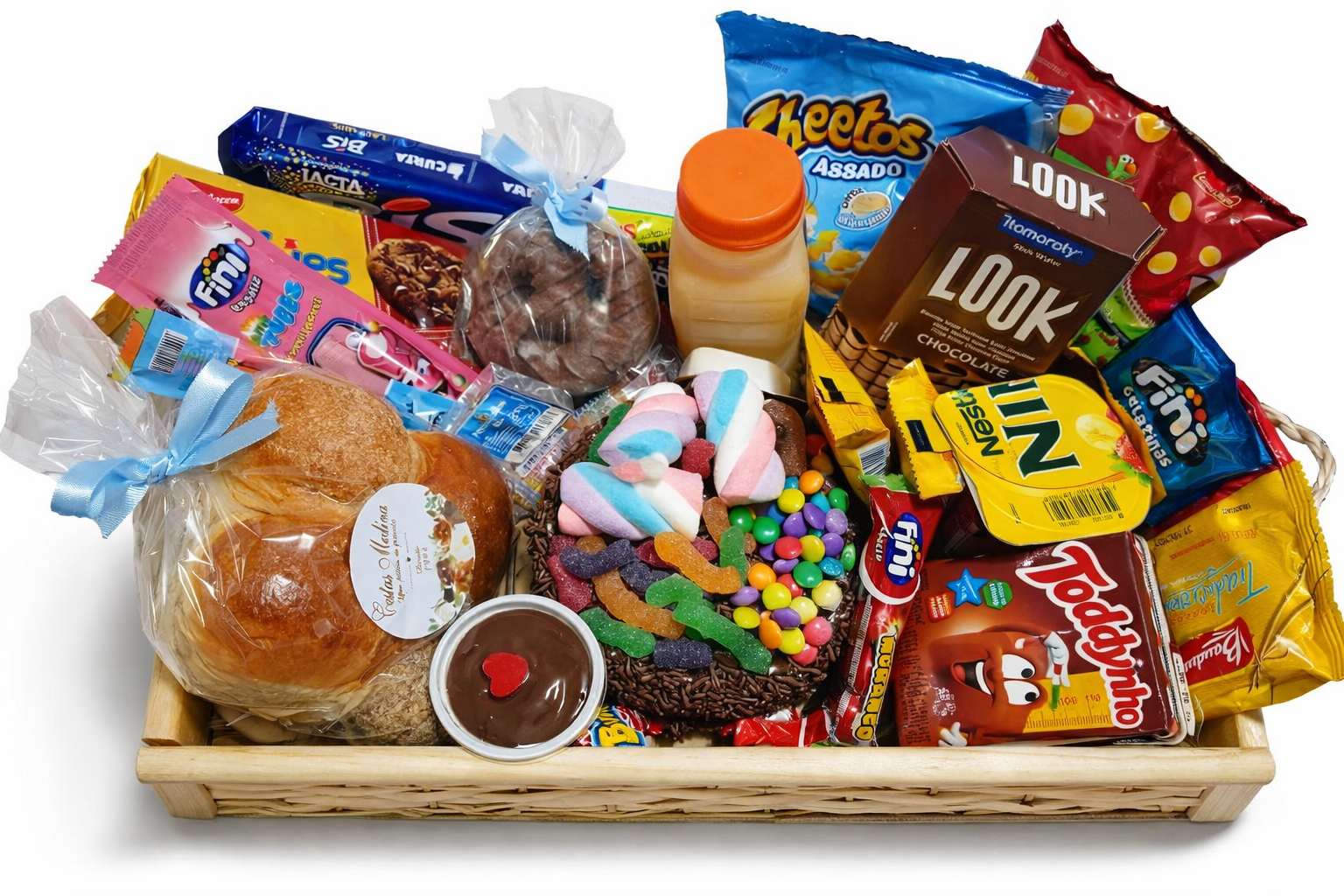 Bandeja de café da manhã infantil